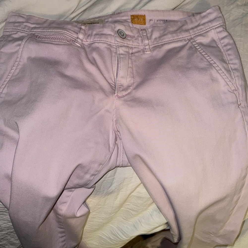 Pilcro and the Letterpress Pink Pants - Picture 5 of 5